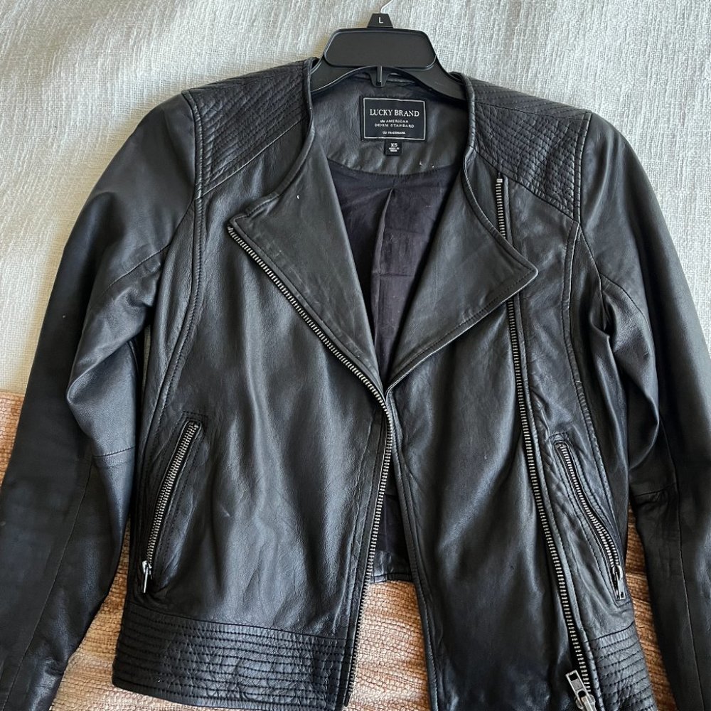 Lucky Brand Leather Jacket